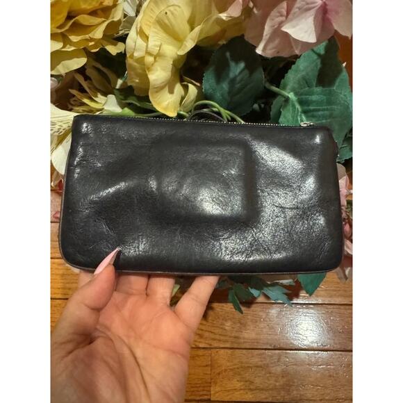 Coach Y2K leather Button Pocket Wristlet (600 - Picture 3 of 6